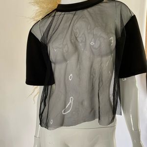 Fashion nova sheer top